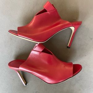 Via Spiga ‘Mila’ mule in Oxblood red, size 9.5